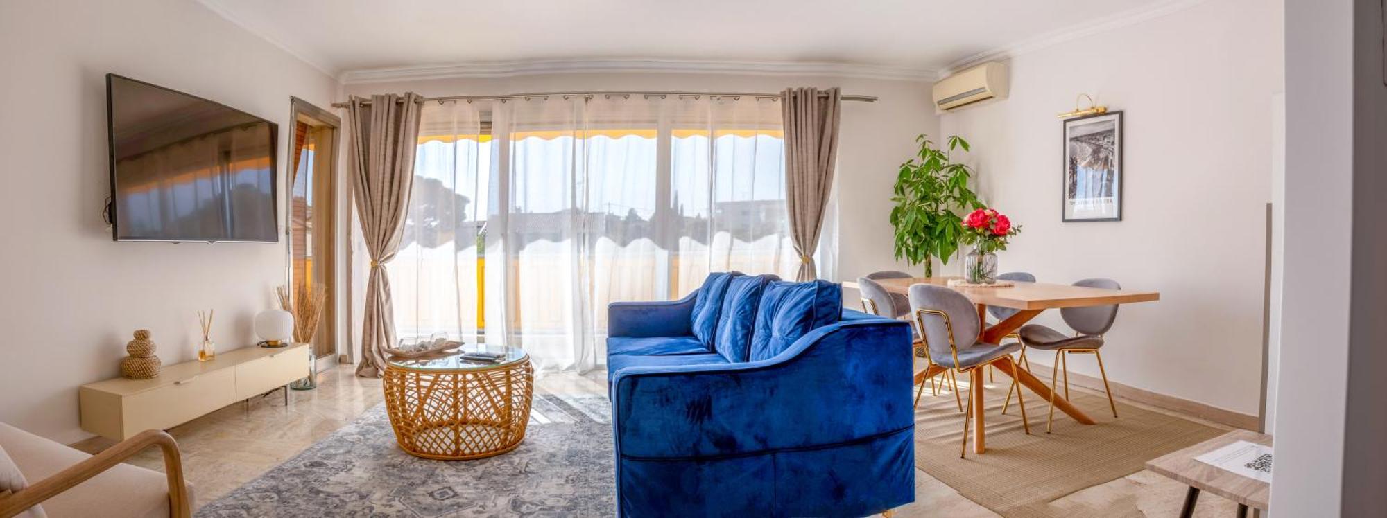 3 Pieces Au Coeur Du Cros De Cagnes Apartment Bagian luar foto