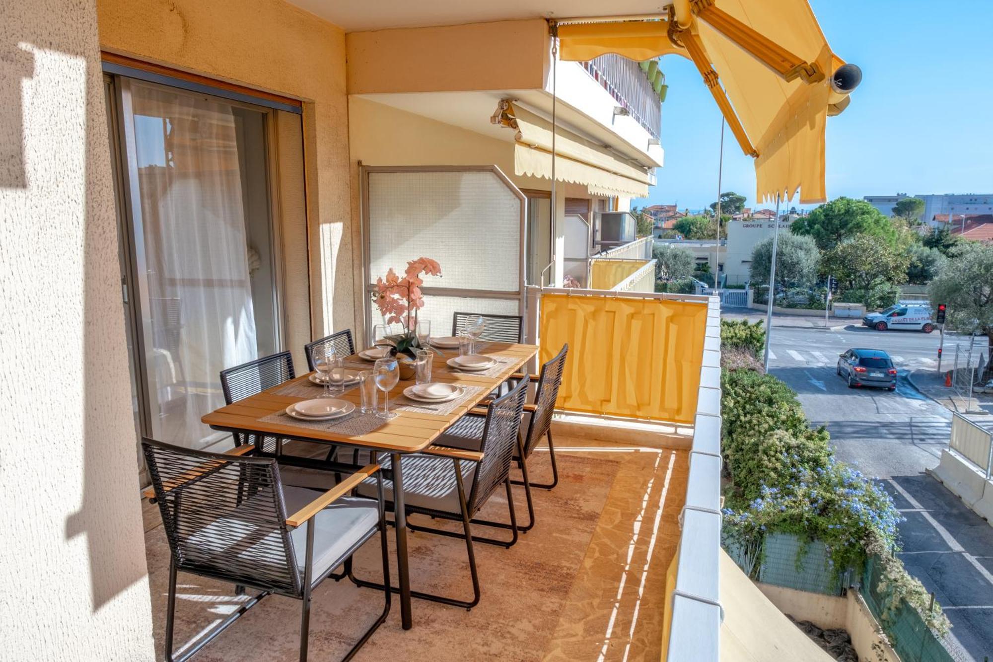 3 Pieces Au Coeur Du Cros De Cagnes Apartment Bagian luar foto